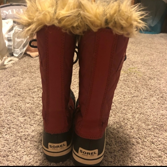 Sorel red Tofino winter snow boots waterproof 6 - Picture 6 of 6